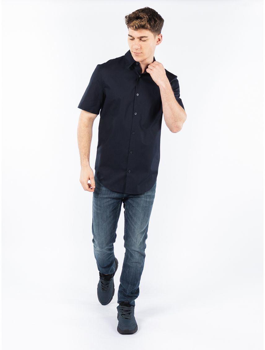 CAMISA MANGA CORTA  SS STRETCH CTN SOLID CK