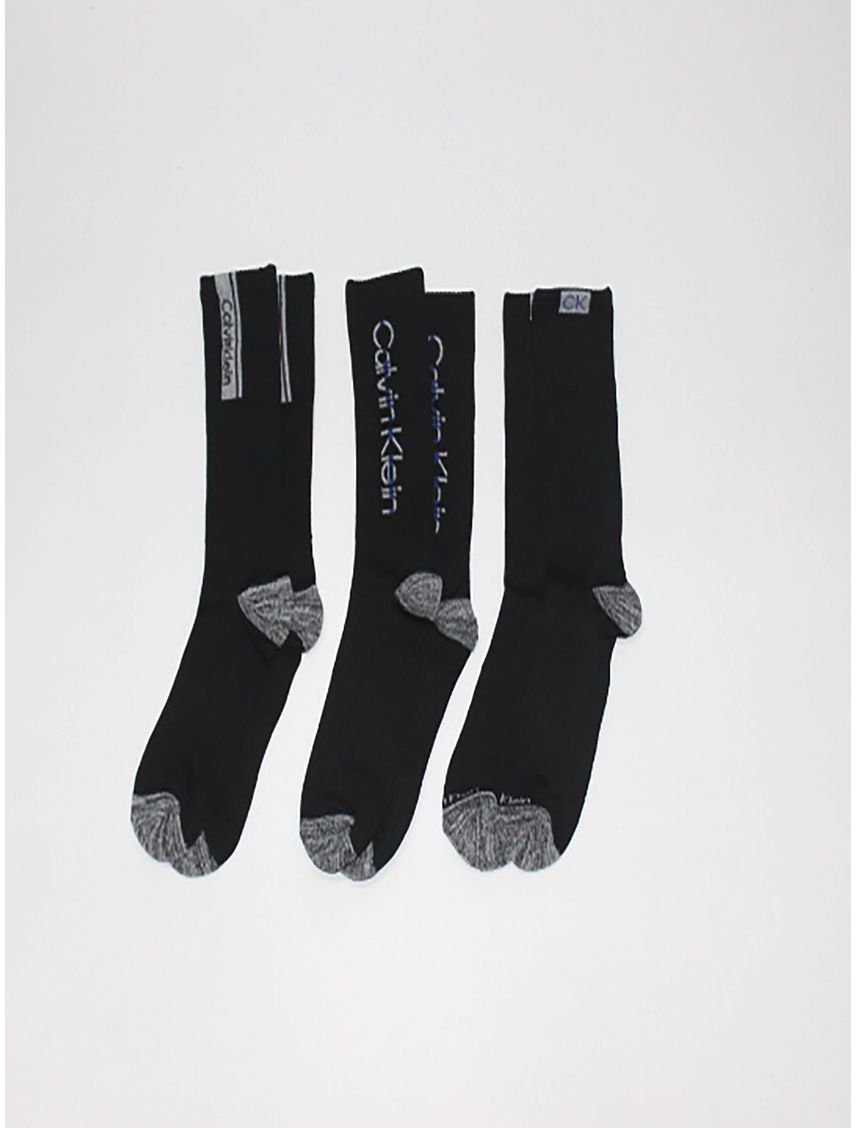 MEDIAS MENS 3 PACK MICROFIBER CREW CK