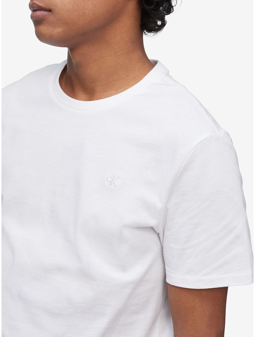 CAMISETA SS SMOOTH CTTN SOLID CREWNK CK