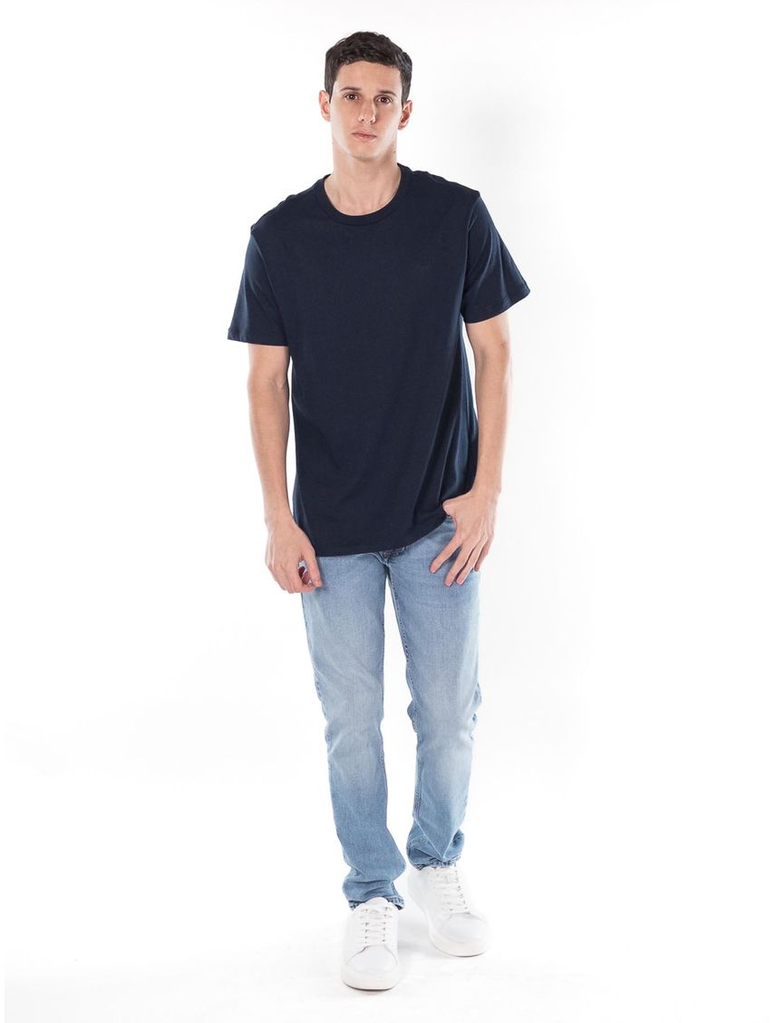 CAMISETA MANGA CORTA  SS SOLID LIQUID CREWNK TEE CK