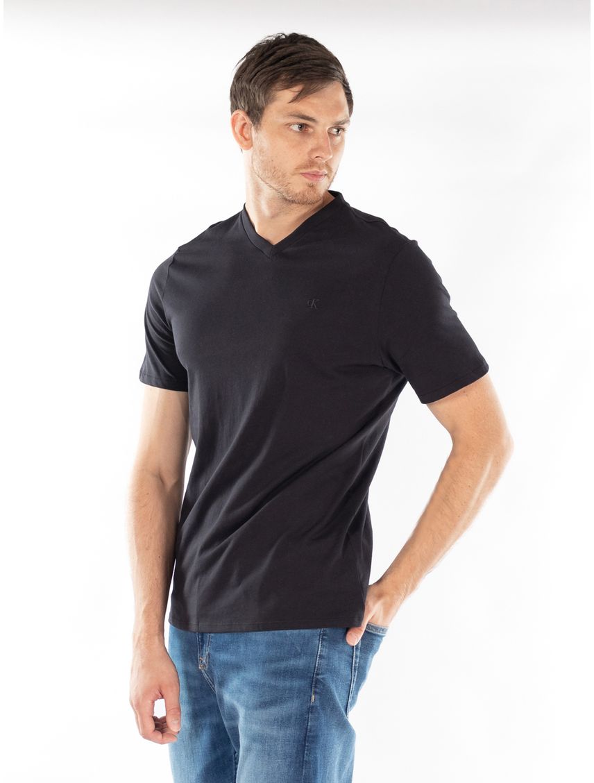 CAMISETA SS SMOOTH COTTON SOLID V NK T CK