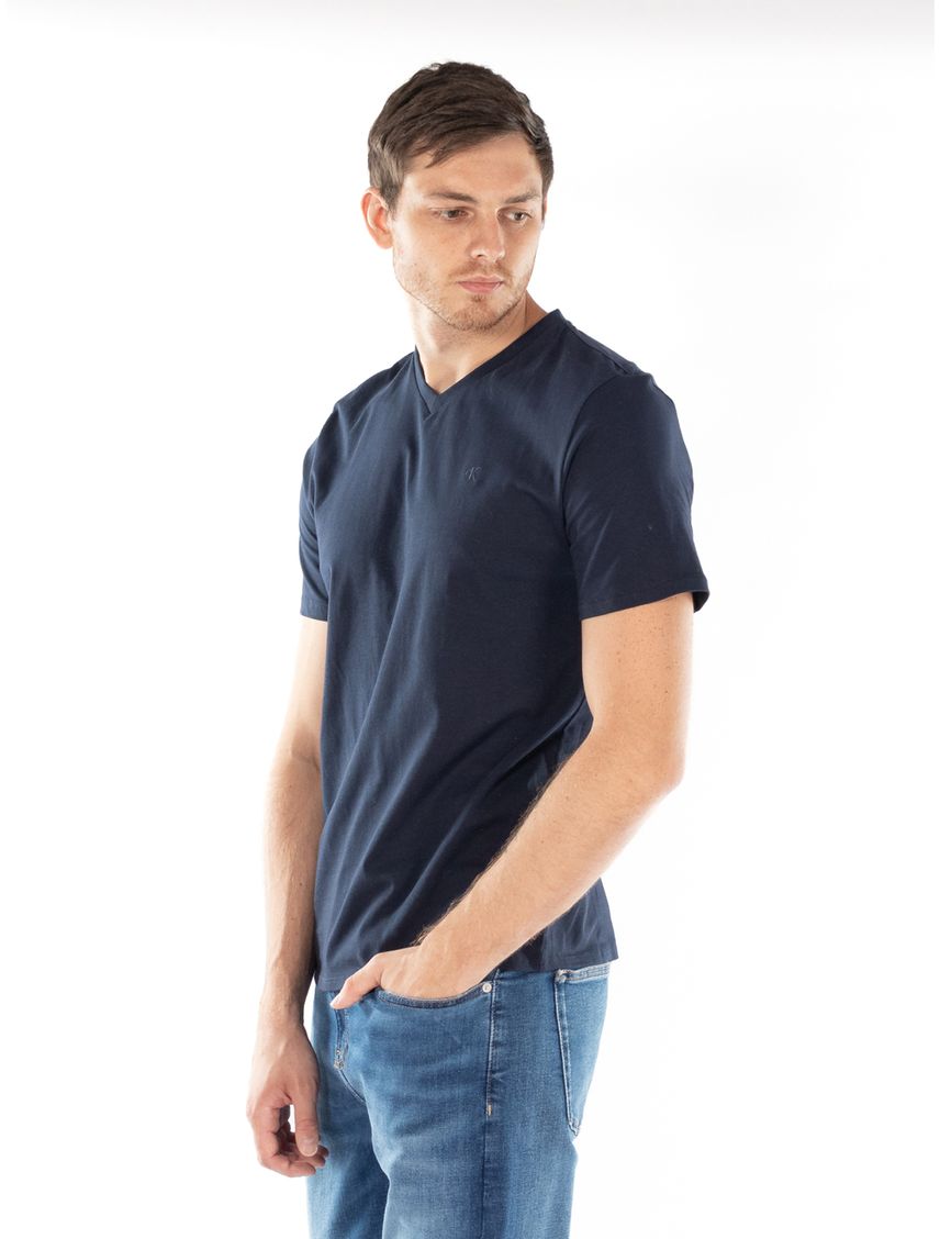 CAMISETA SS SMOOTH COTTON SOLID V NK T CK