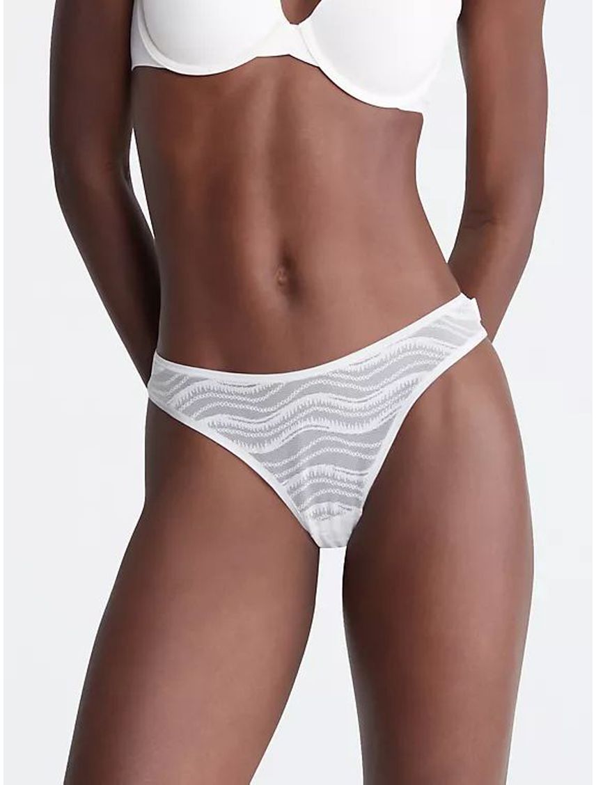 PANTY TABLE ALLOVER LACE - BIKINI CK