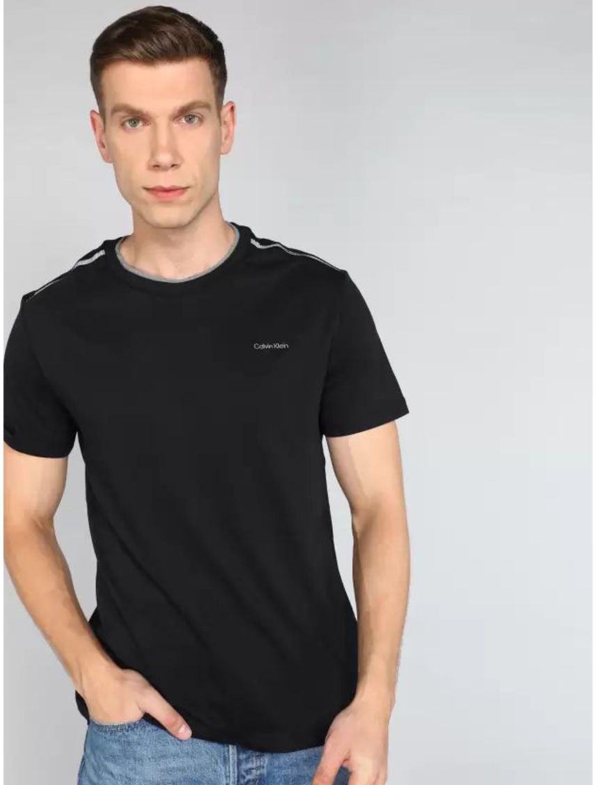 SS SHOULDER TAPING TEE