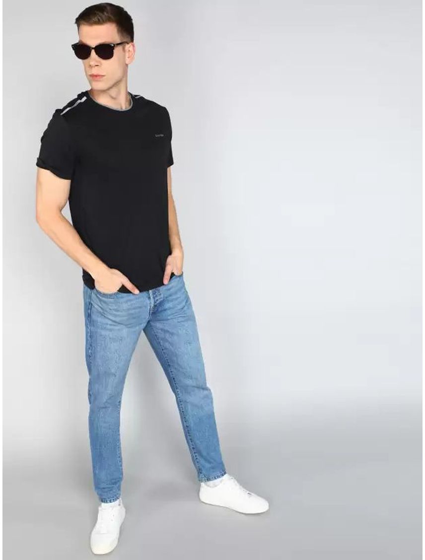 SS SHOULDER TAPING TEE