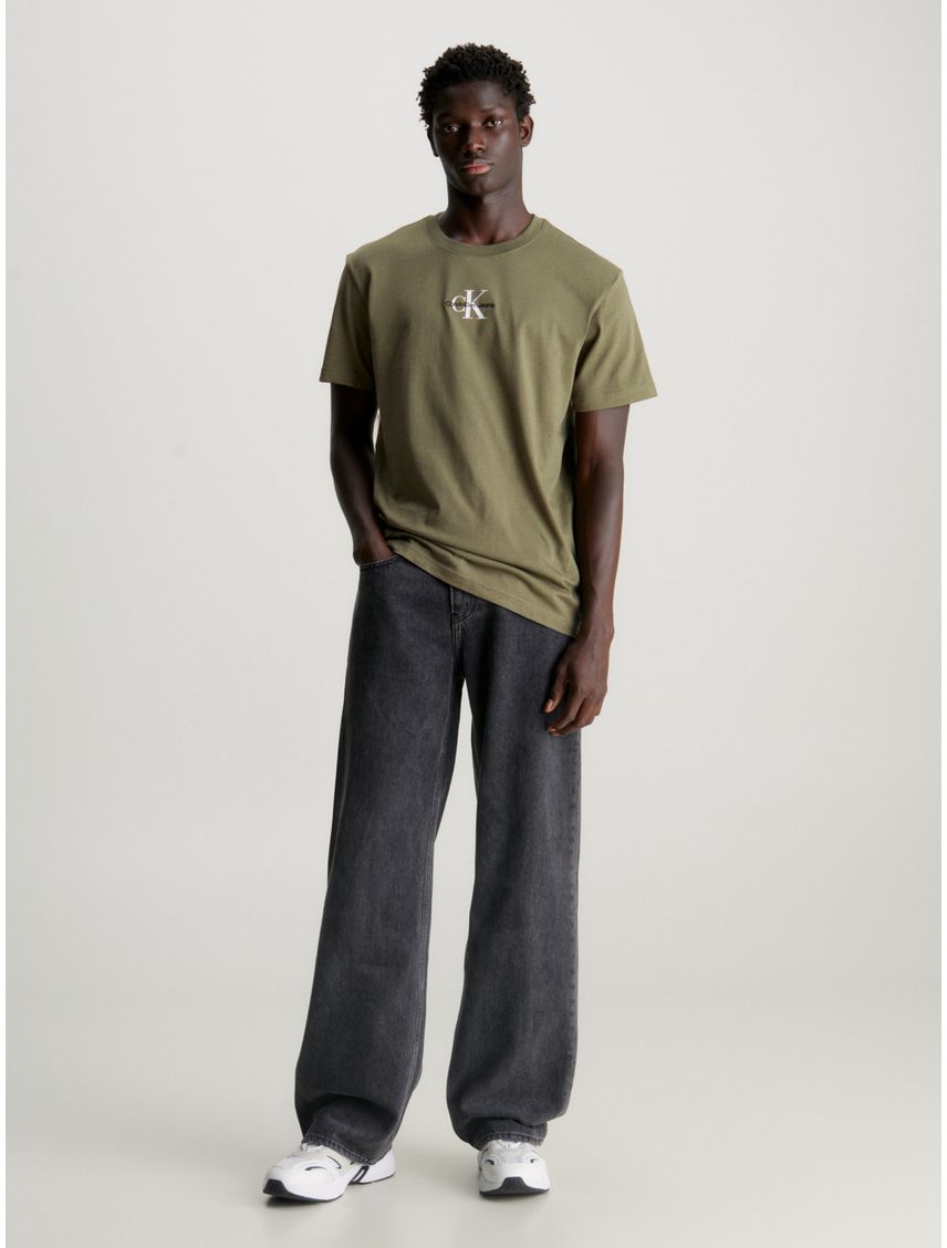 CAMISETA MONOLOGO REGULAR TEE CK