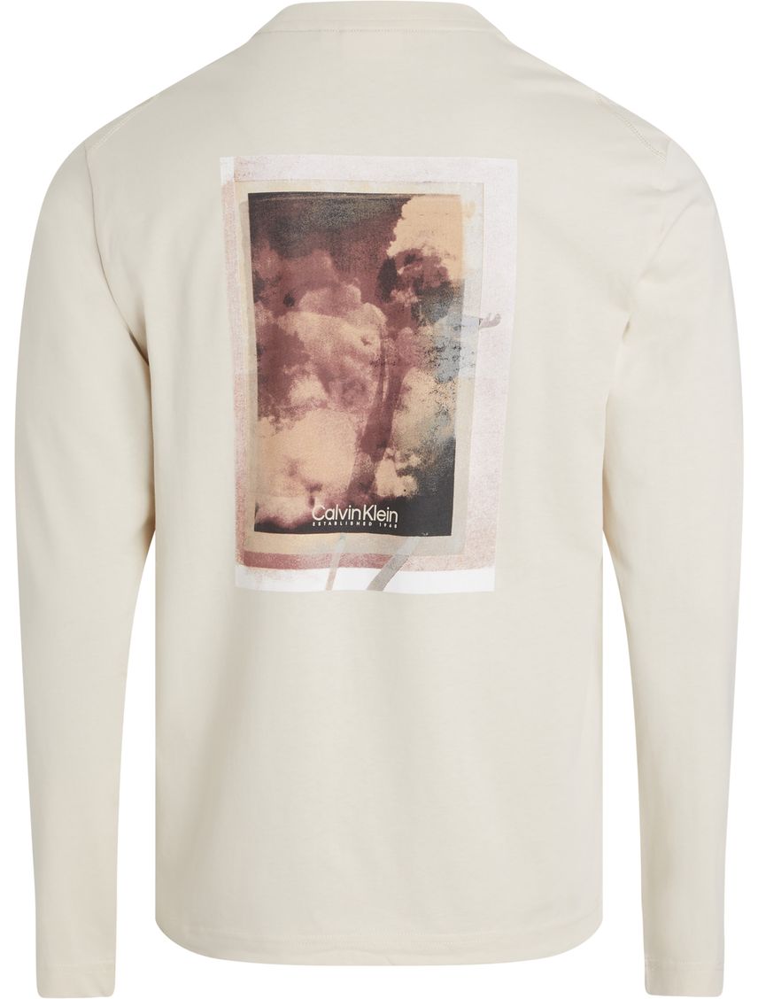 CAMISETA PHOTO BACK PRINT LS T-SHIRT CK