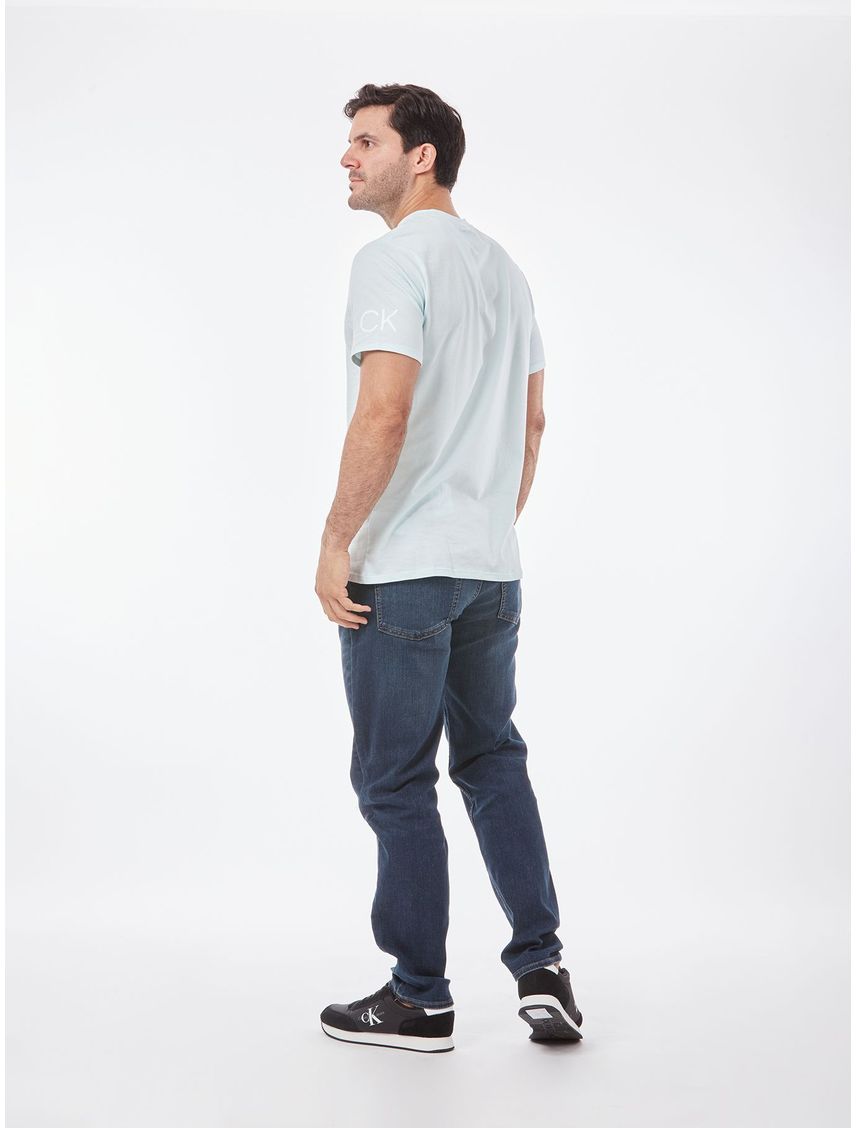 CAMISETA SS TRAVELING LOGO CREWNK TEE CK