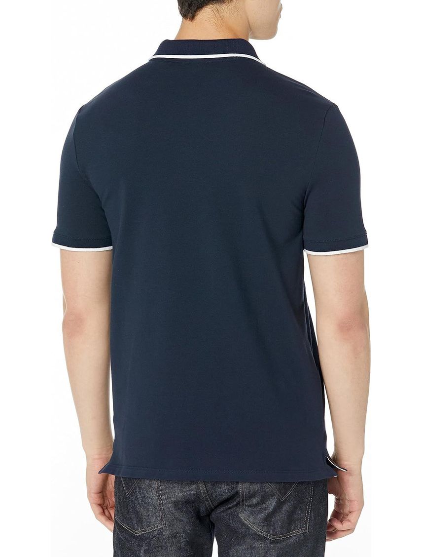 POLO SS STRETCH PIQUE SOLID TIPPED CK