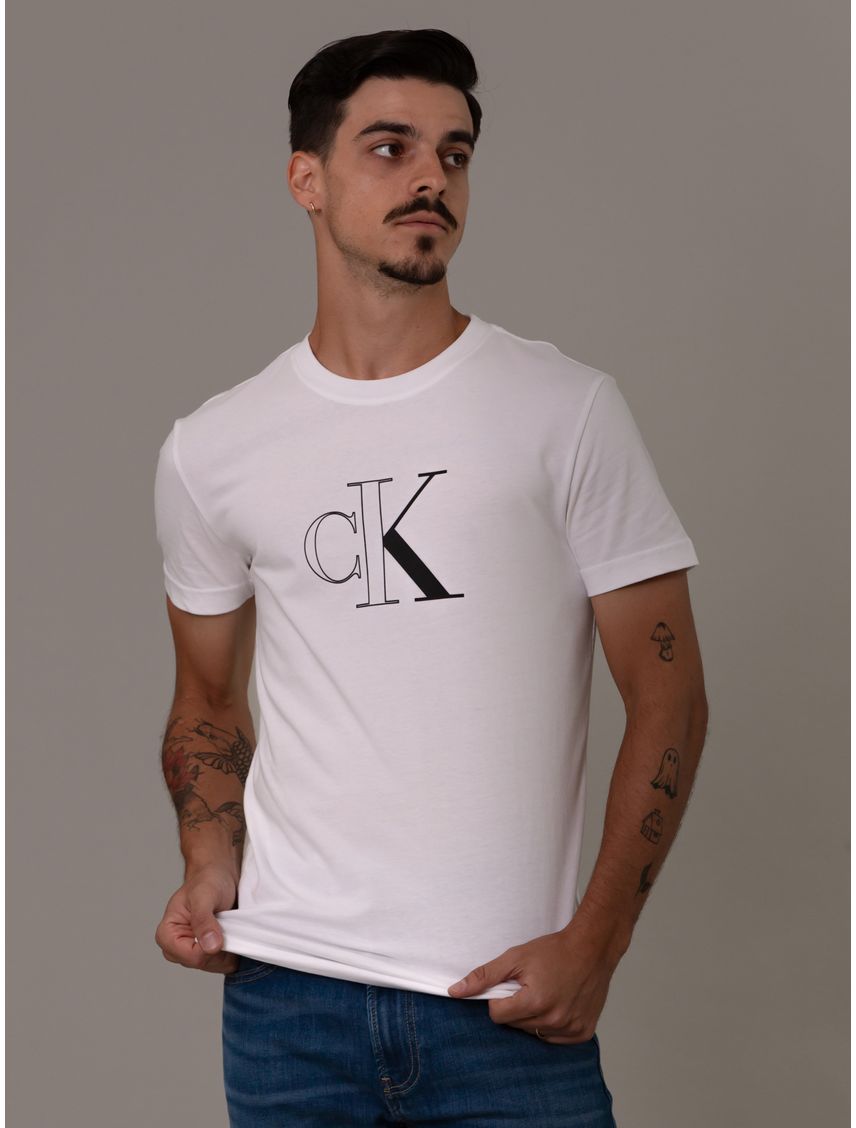 T-SHIRT M/C PARA HOMBRES CK