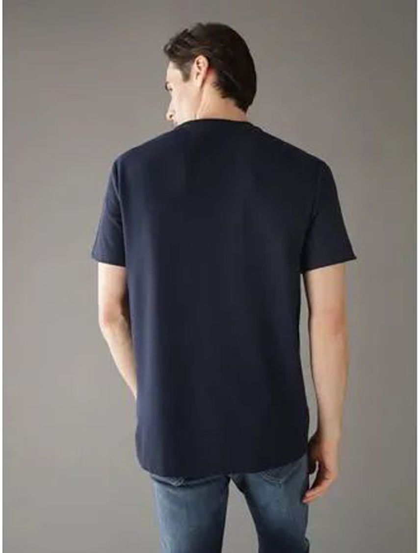 CAMISETA SS ANGLED LOGO PIPING PIQUE CK