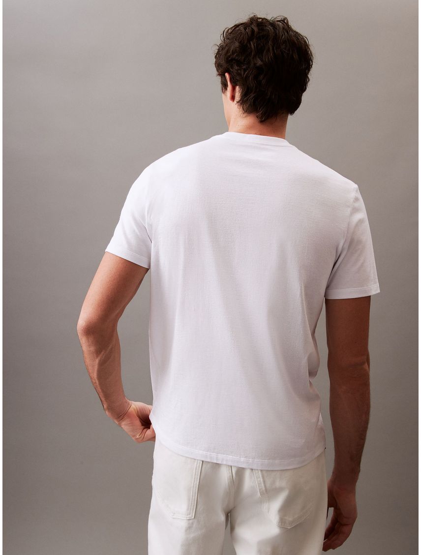 CAMISETA SS OUTLINE BOX LOGO CREWNK CK