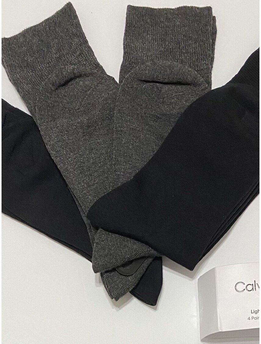 MEDIAS MEN'S 4PK DRESS CREW CK