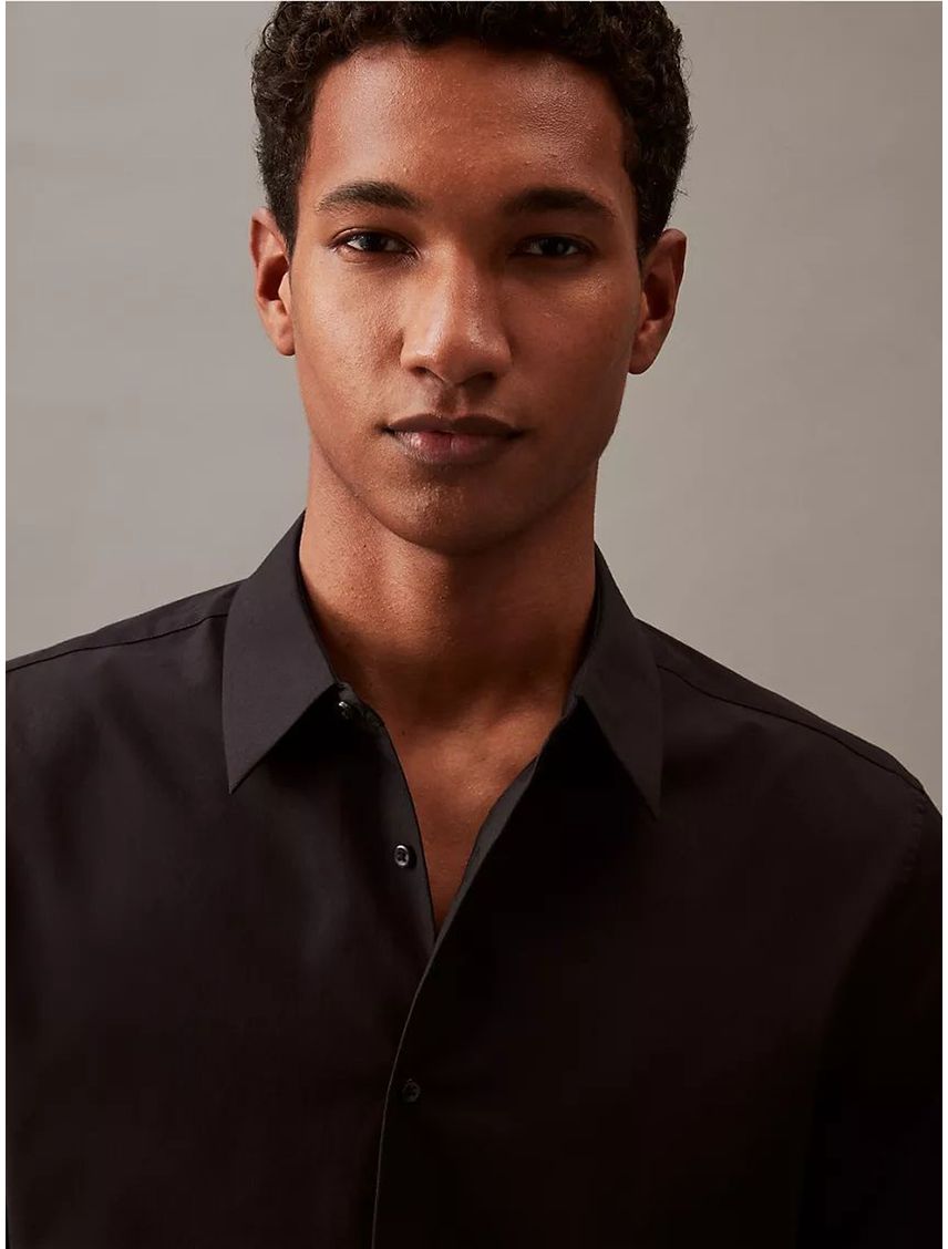 CAMISA LS SOLID TECH STRETCH SLIM SHI CK