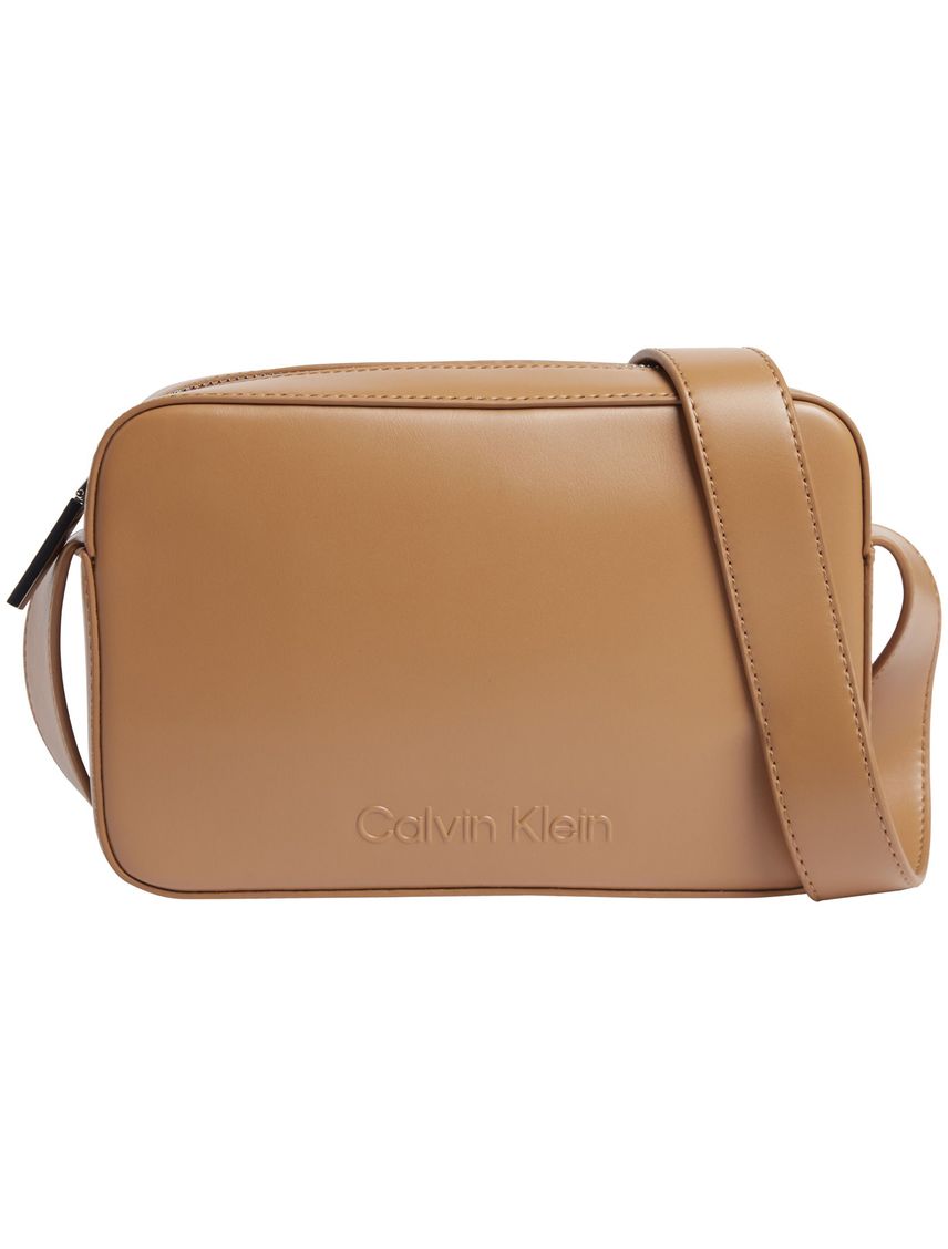 CARTERA EMBOSSED LOGO CAMERA BAG