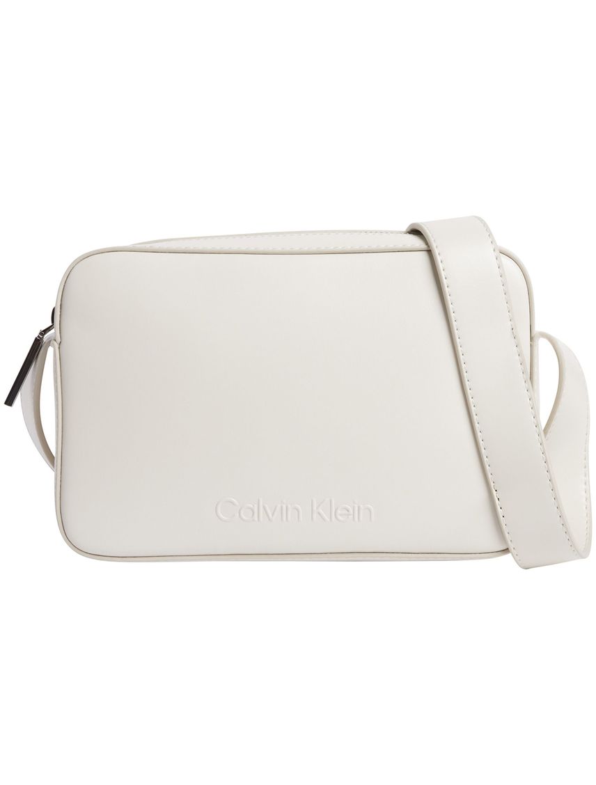 CARTERA EMBOSSED LOGO CAMERA BAG