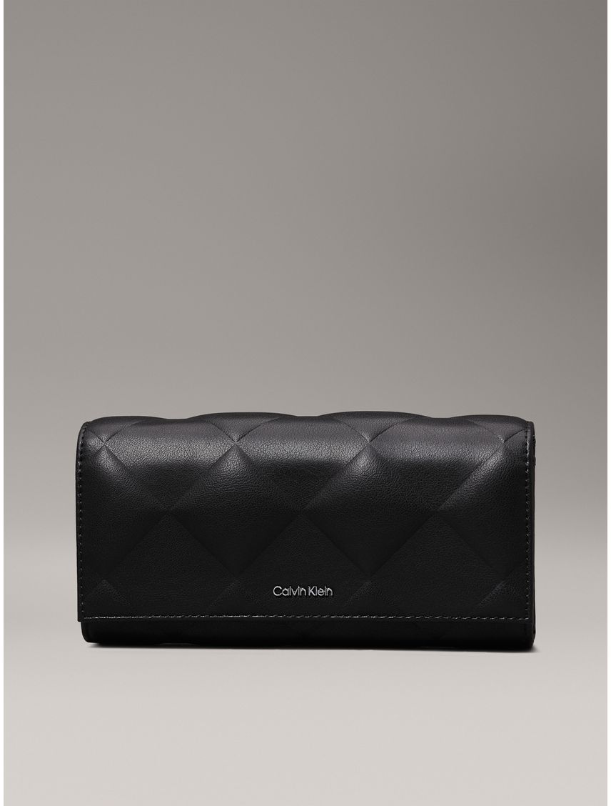 BILLETERA DIAMOND QUILT LARGE TRIFOLD