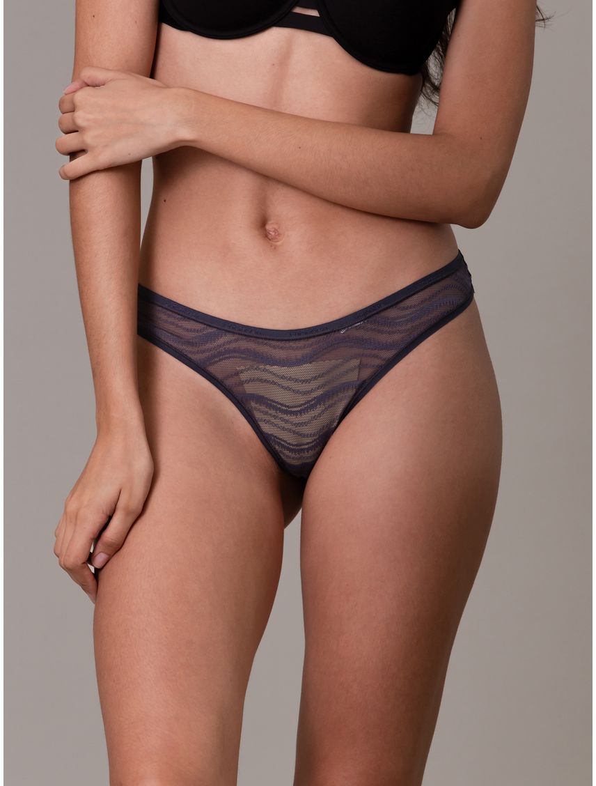 PANTY TABLE ALLOVER LACE - THONG (LOW RISE) CK