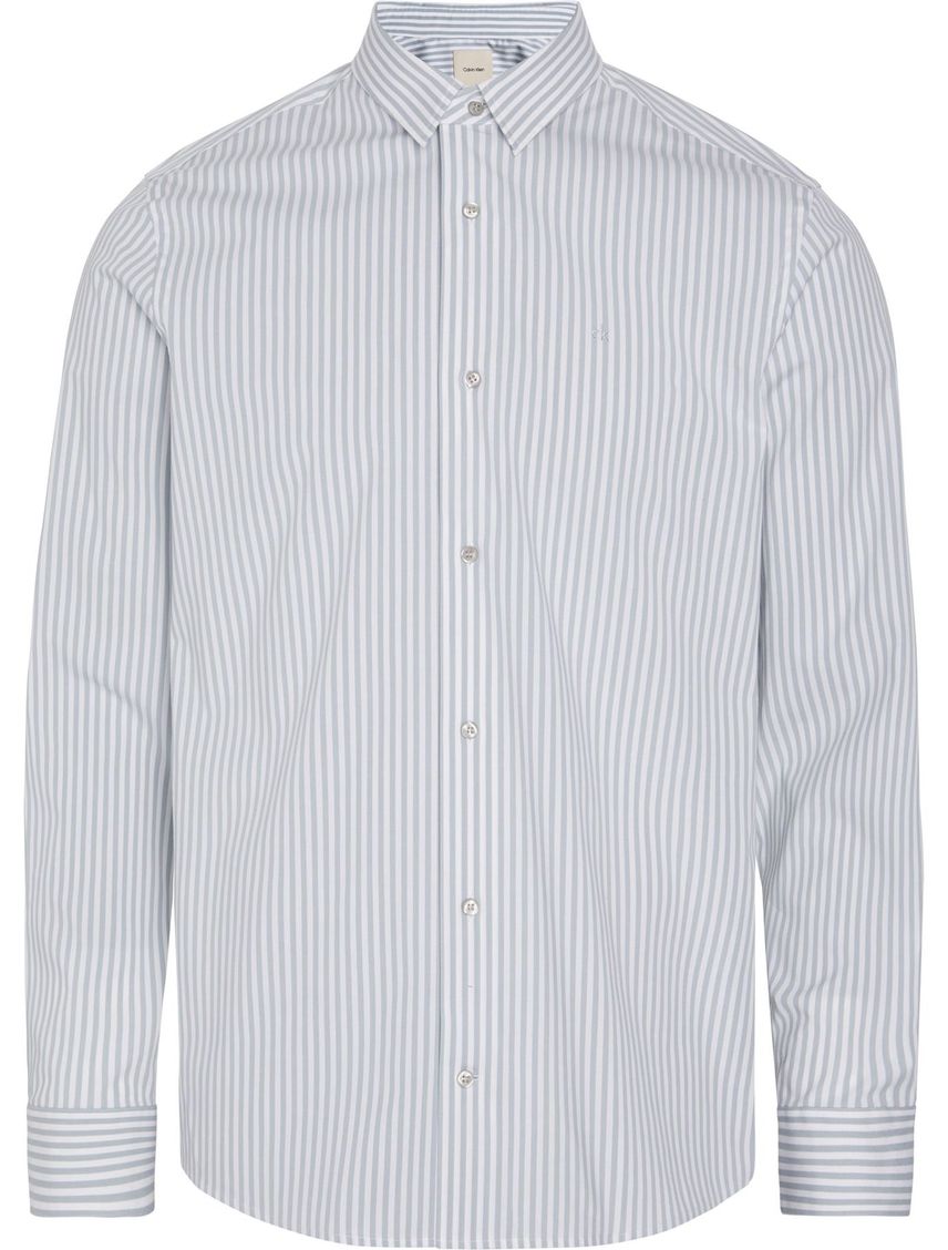 CAMISA POPLIN STRETCH STRIPE SHIRT CK