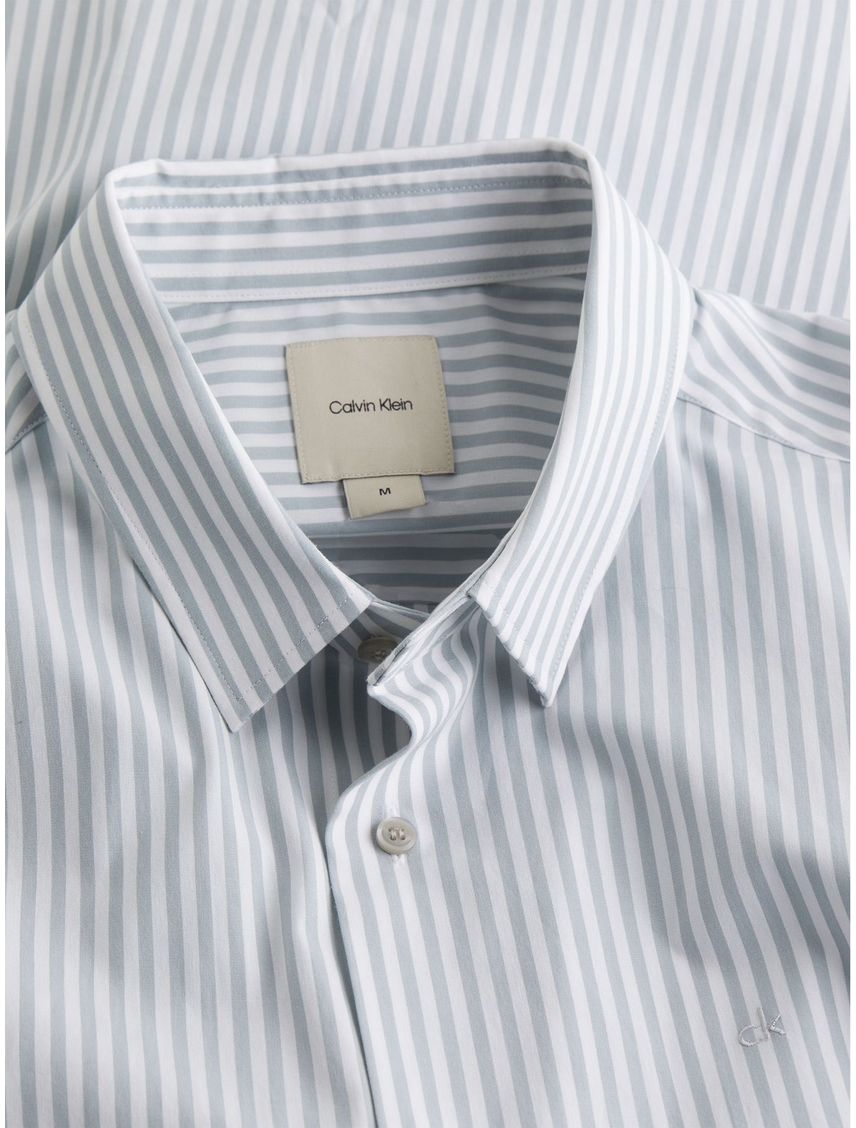 CAMISA POPLIN STRETCH STRIPE SHIRT CK