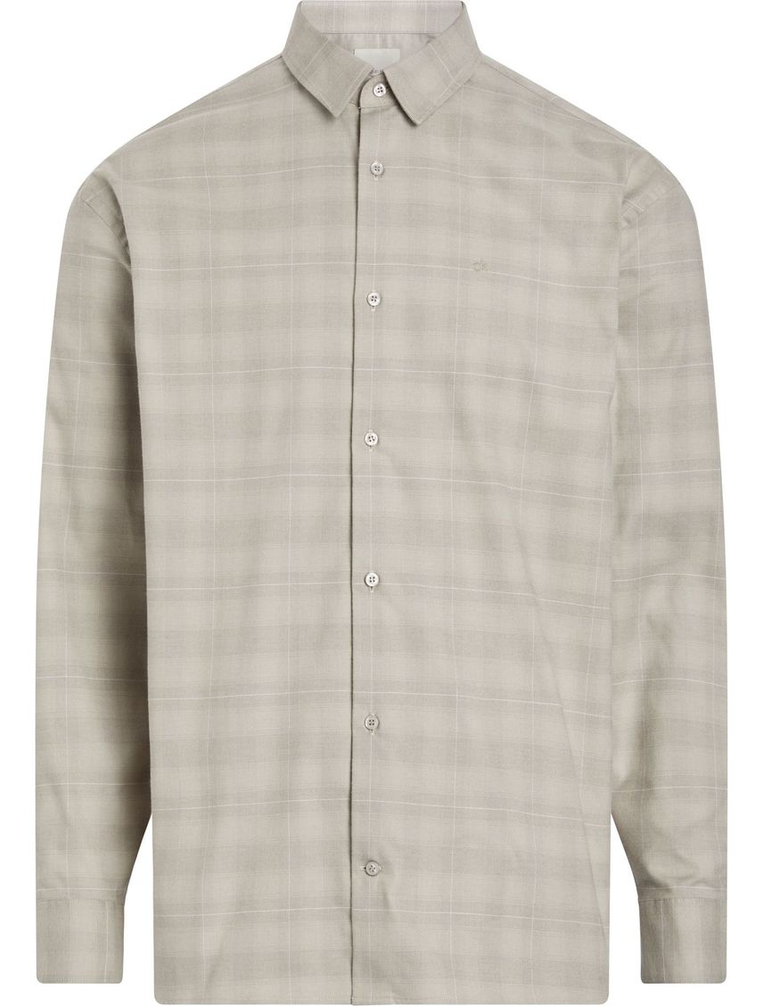 CAMISA SOFT TWILL SHADOW CHECK SHIRT CK