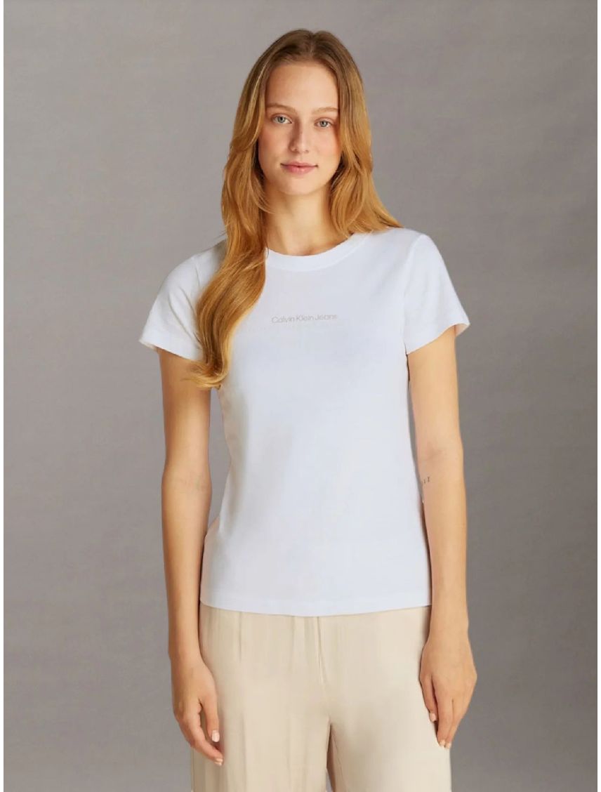 CAMISETA INSTITUTIONAL GRAPHIC SLIM TEE CK