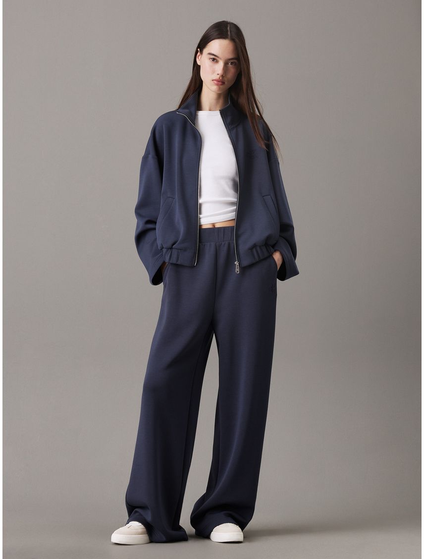 SWEATSHIRT HEAVY MODAL ZIP-THROUGH CK