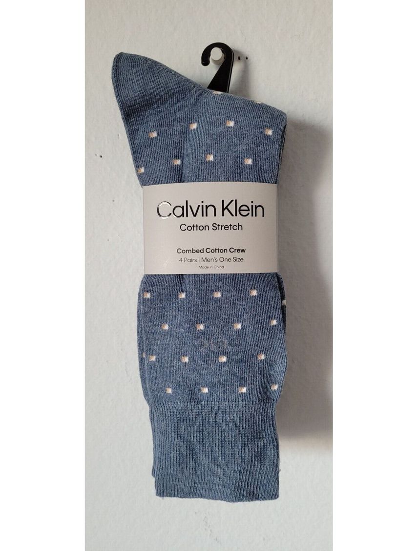 MEDIAS MEN'S 4PK DRESS CREW CK