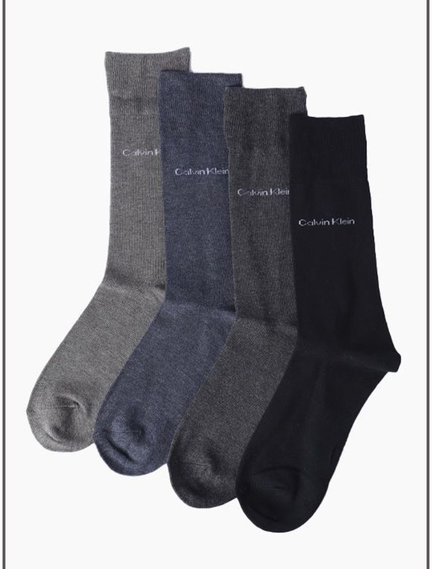 MEDIAS MEN'S 4PK DRESS CREW