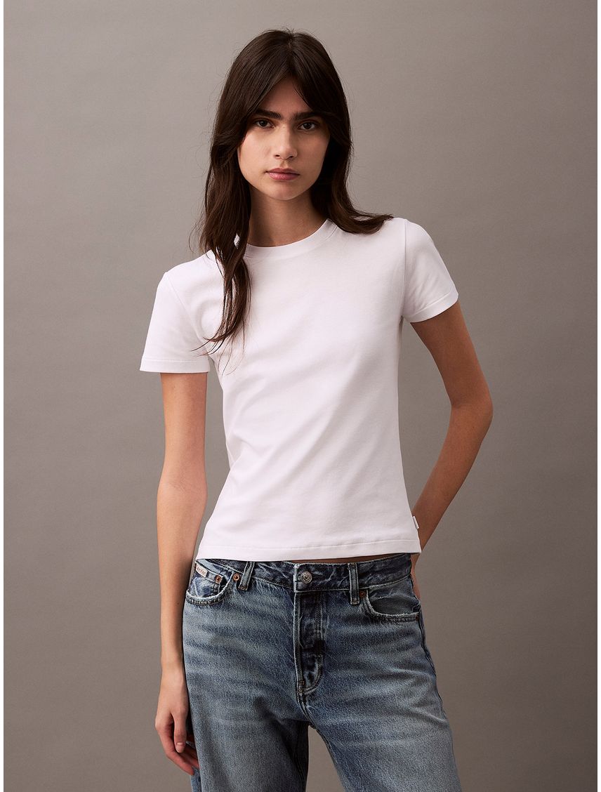 CAMISETA REFINED COTTON RELAXED TEE CK