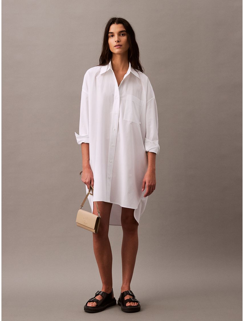 BLUSA STRETCH POPLIN CLASSIC SHIRT CK