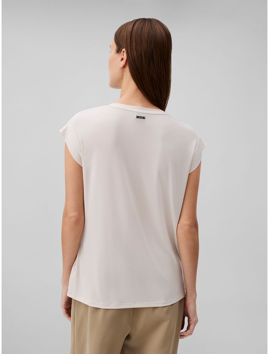 CAMISETA SLVLS DRAPE FRONT STRETCH JERS CK