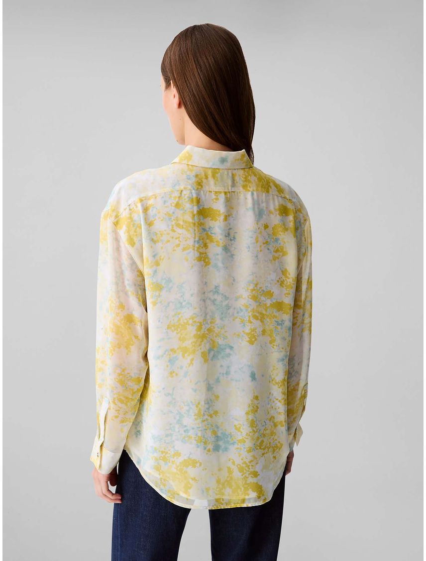BLUSA ROLL SLEEVE UTILITY POCKET BLO CK