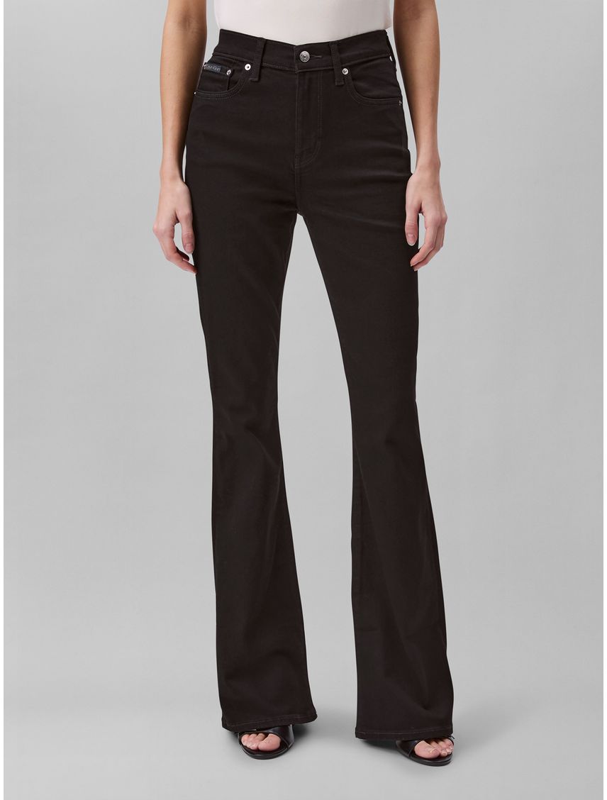 JEAN HIGH RISE FLARE CK CLASSIC BLA CK