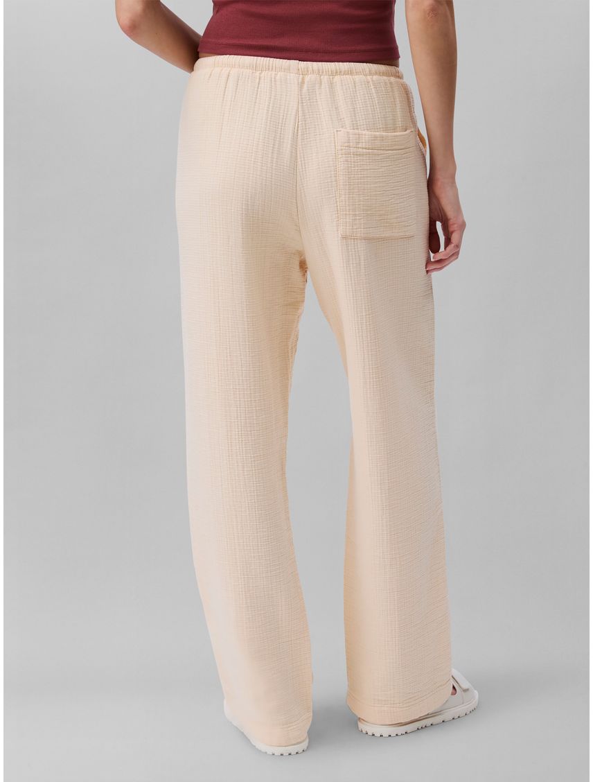 PANTALON DOUBLE GAUZE PULL ON PANT CK