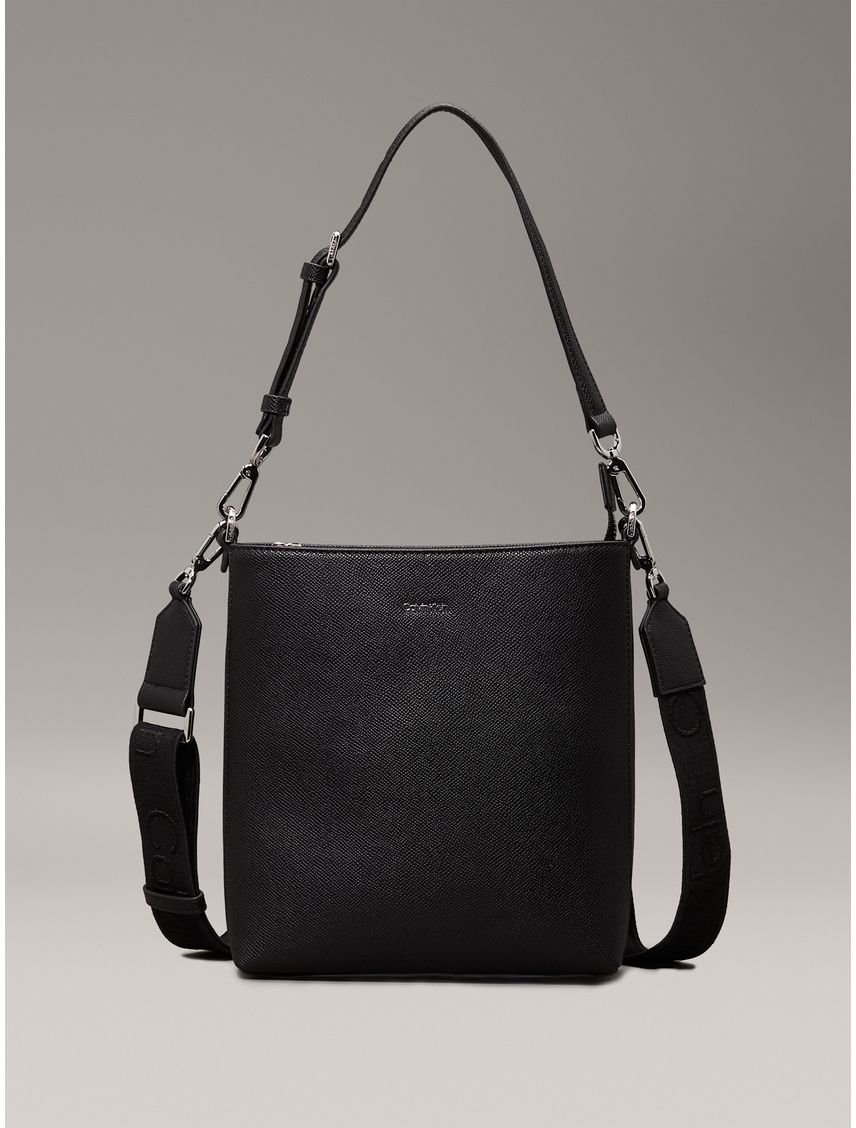 CARTERA CK MUST SMALL BUCKET_CAVIAR