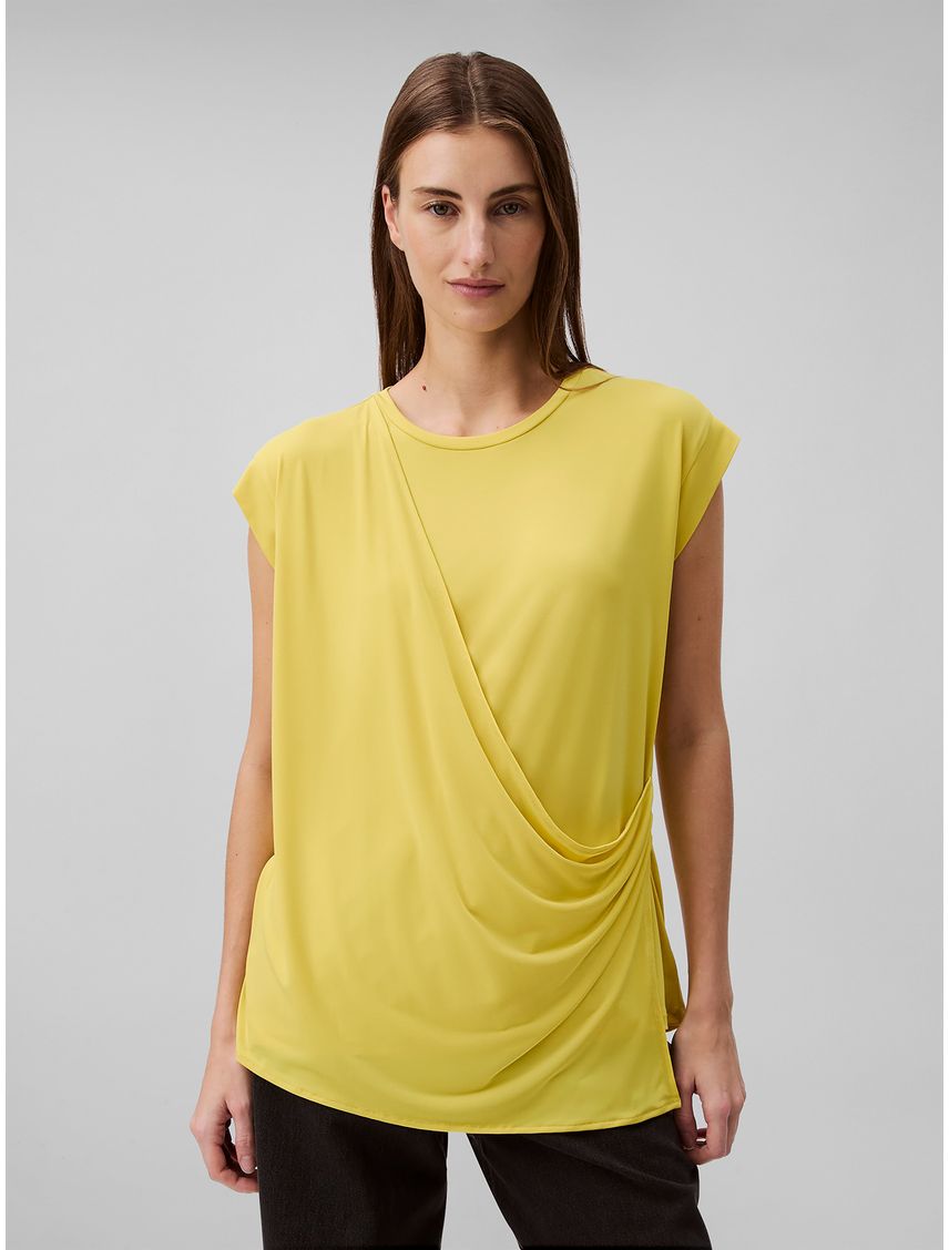 CAMISETA SLVLS DRAPE FRONT STRETCH JERS CK