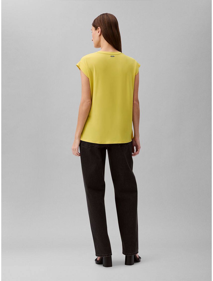 CAMISETA SLVLS DRAPE FRONT STRETCH JERS CK