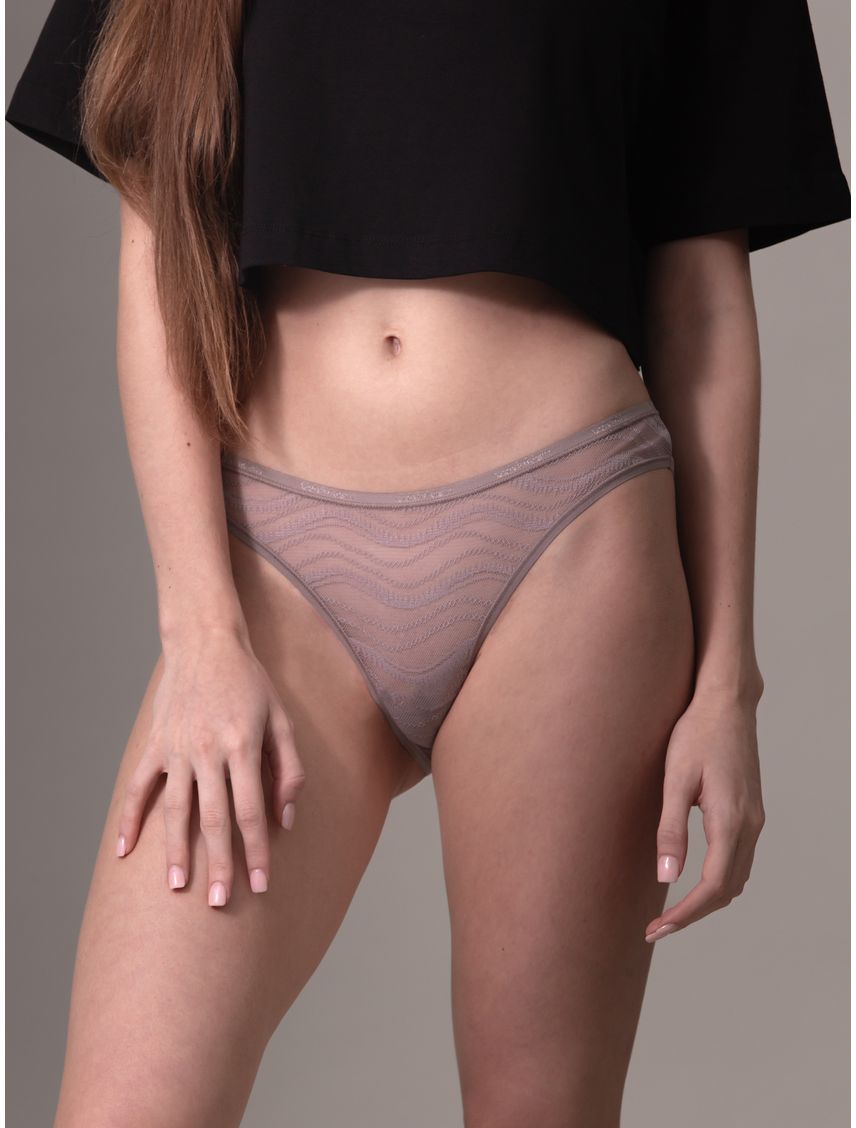 PANTY TABLE ALLOVER LACE - BIKINI CK