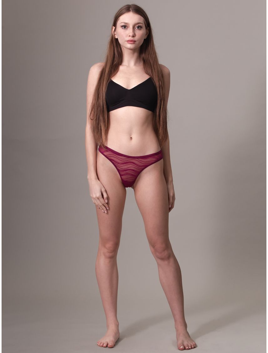 PANTY TABLE ALLOVER LACE - BIKINI CK