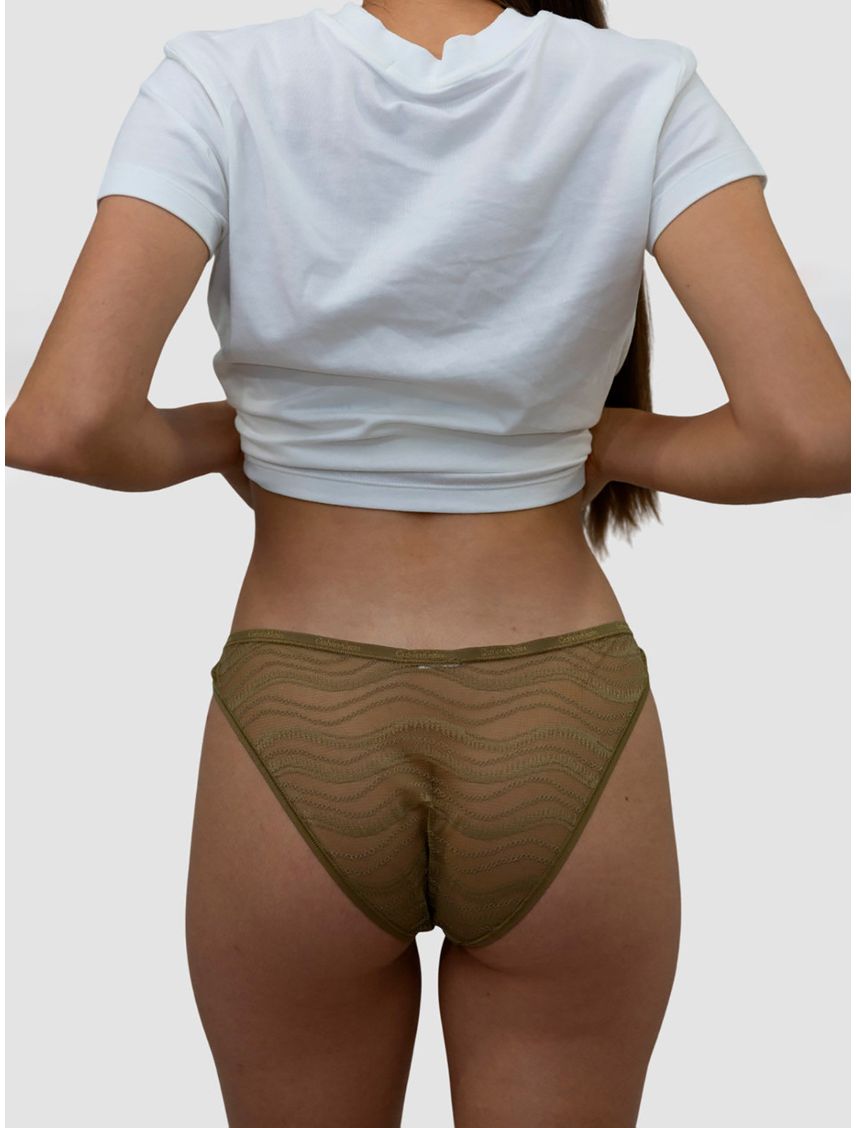 PANTY TABLE ALLOVER LACE - BIKINI CK