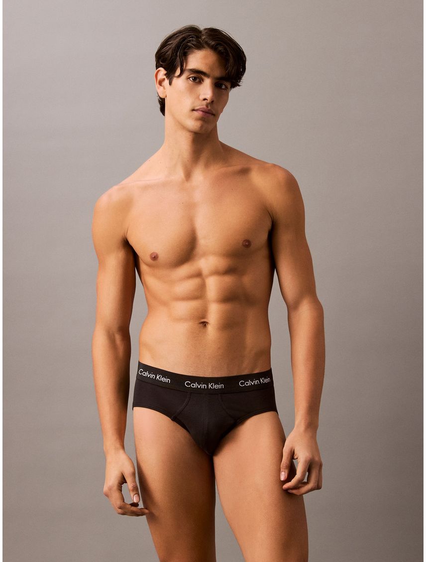 3 PACK COTTON STRETCH (EU) - HIP BRIEF