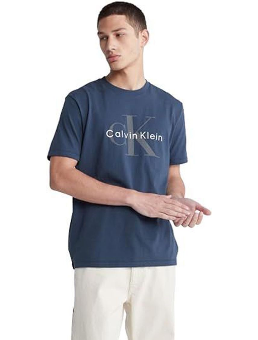 CAMISETA SS MONO LOGO CREWNK TEE CK