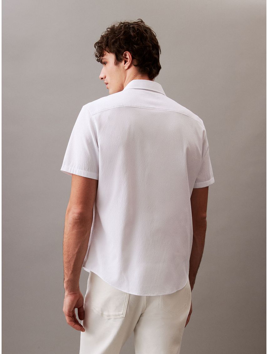 CAMISA SS SOLID SEERSUCKER CLASSIC SH CK