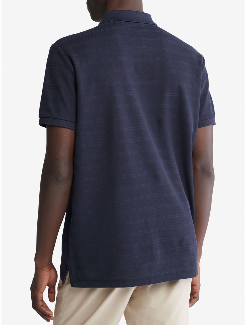 POLO SS OTTOMAN STRIPE CK