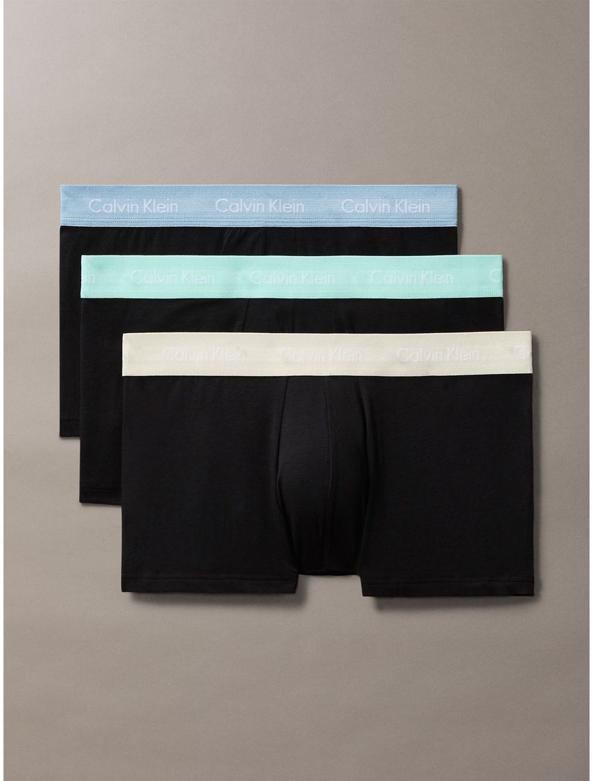 3 PACK COTTON STRETCH (EU) - LOW RISE TRUNK
