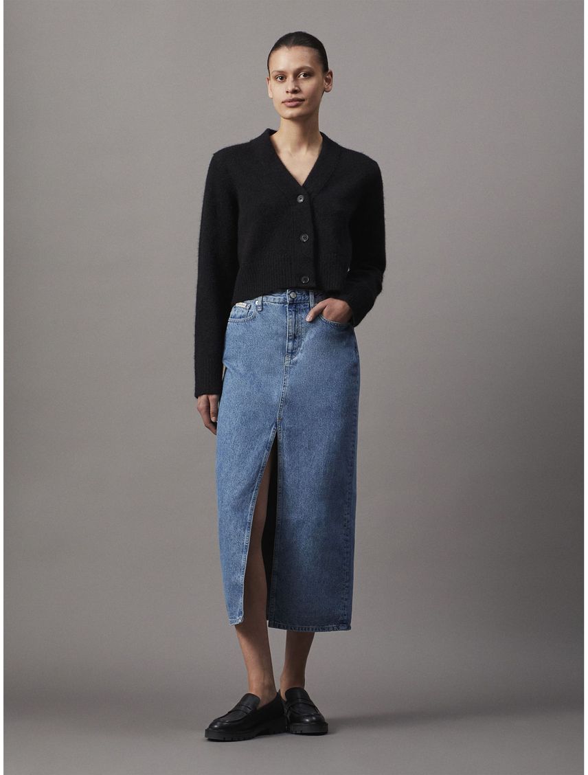 FALDA  MAXI SKIRT PARA MUJERES CK