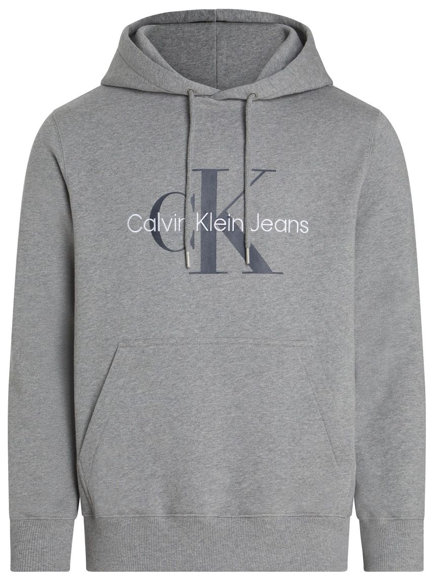 SWEATSHIRT SEASONAL MONOLOGO REGULAR HOOD CK