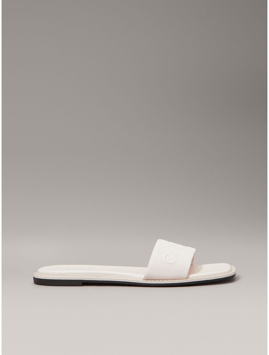 SANDALIAS FLAT SLIDE CK