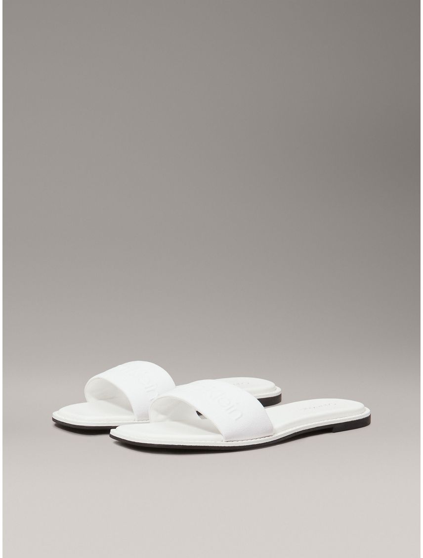 SANDALIAS FLAT SLIDE CK